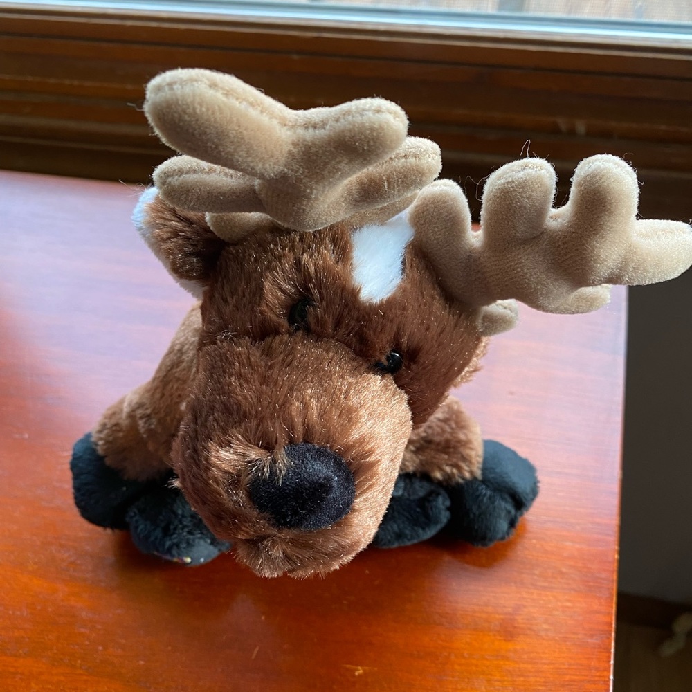 GANZ Webkinz Reindeer plush. Seasonal.